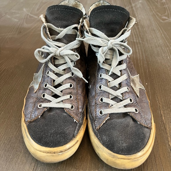 Golden Goose Francy Hi-tops. Size 40 - Picture 2 of 8